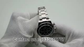 Rolex Cosmograph Daytona Black Dial 40mm Exact 1:1 Top Quality