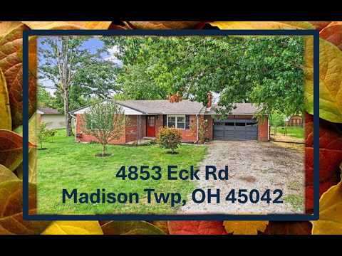 4853 Eck Rd, Madison Twp, OH home video tour