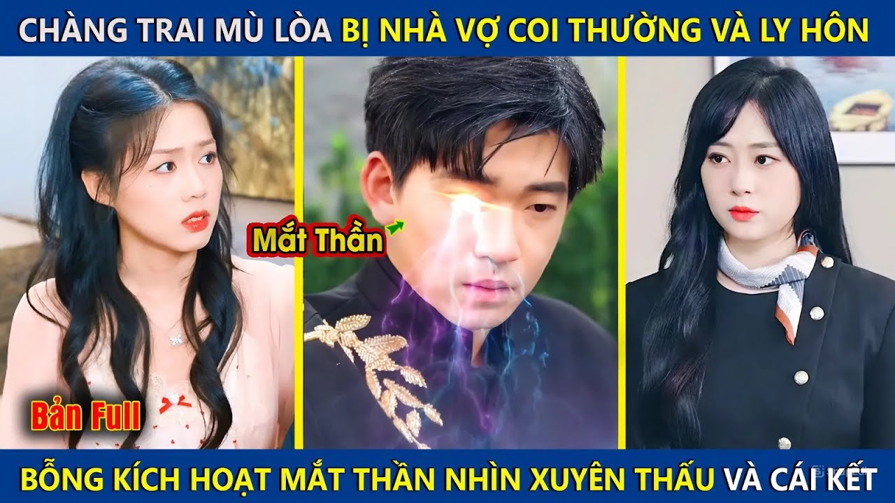Chàng Trai Mù Lòa Bị Nhà Vợ Coi Thường Và Ly Hôn, Bỗng Kích Hoạt Mắt Thần Nhìn Xuyên Thấu Và Cái Kết