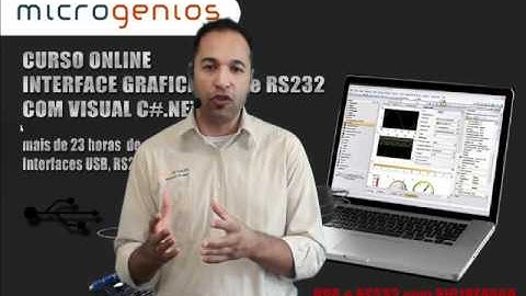 Curso Online Interface USB e RS232 com PIC18F4550 e Visual C# .net