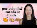 3 foods that help reduce MENSTRUAL CRAMPS!