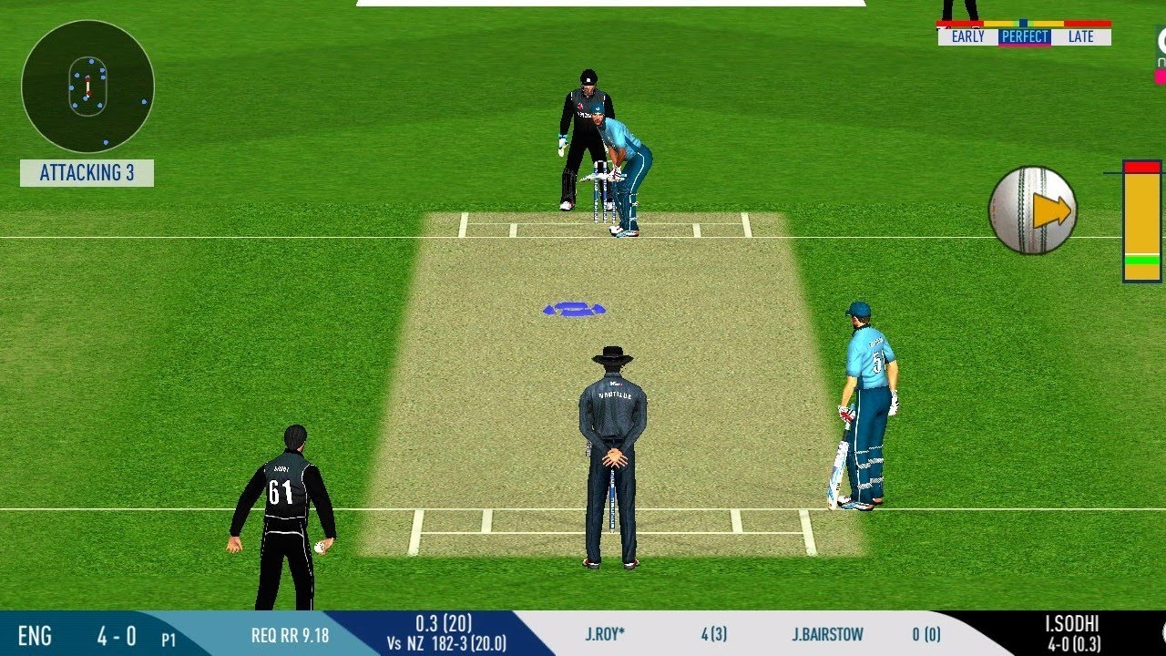 NEW ZEALAND VS ENGLAND 1ST T20MATCH REAL CRICKET 19 GAMEPLAY - YouTube