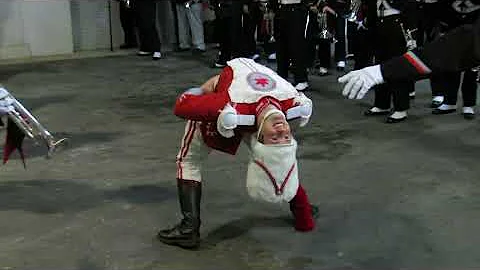 OSUMB 9 21 2013 Drum Major David Pettit performs t...