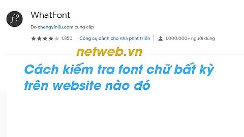 Cách kiểm tra font chữ trong Word