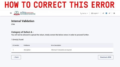 Minimum 1 character are required - How to Fix this Error? 