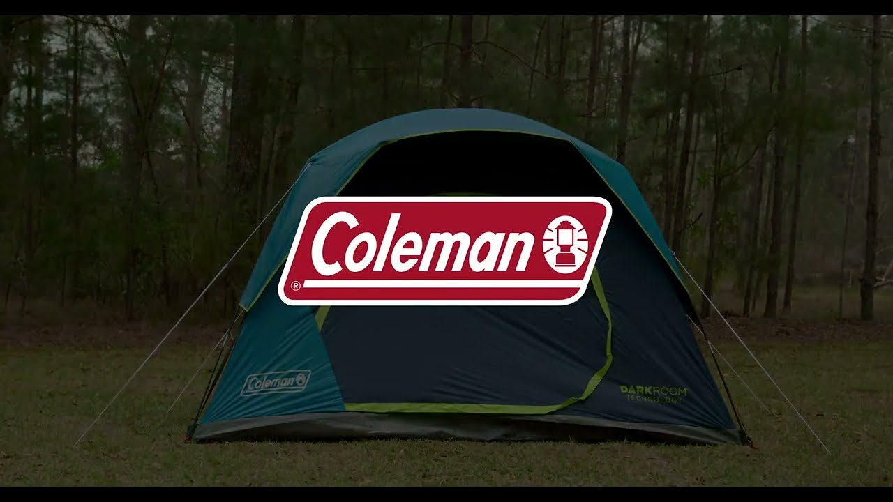 Preview of Coleman Skydome Dark Room 4-Person Tent Video