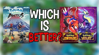 Is Pokemon Legends BETTER Than Scarlet \& Violet?