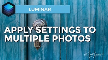 How To Apply Adjustments To Multiple Photos In Luminar