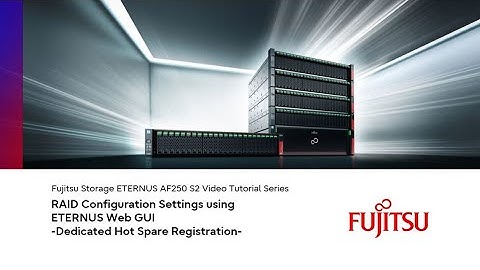 ETERNUS AF/DX series Configuration Guide Basic Dedicated Hot Spare Registration