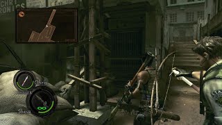 RESIDENT EVIL5 Infinite Launcher vs. Chainsaw Majini