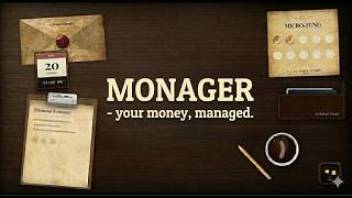 Monager - Modern Fintech & Micro-Investment Platform