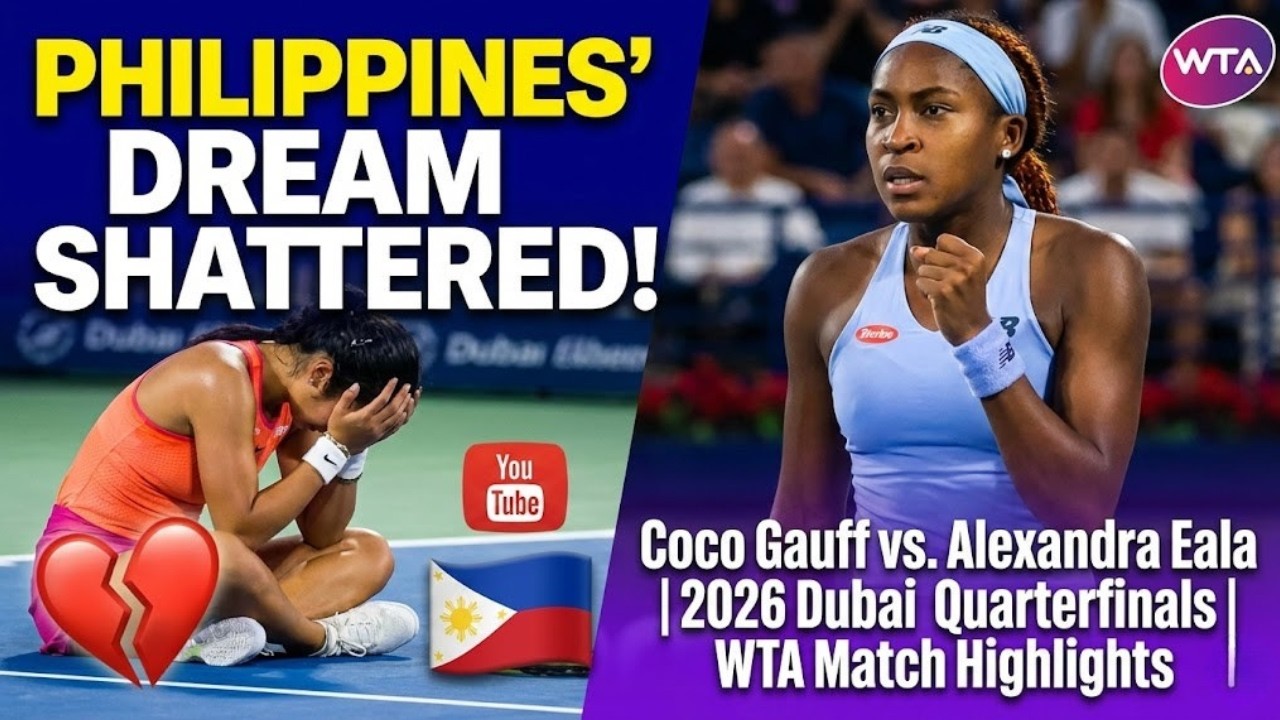 "I GAVE EVERYTHING..." Alex Eala Devastated by Quarterfinal Loss (Highlights).