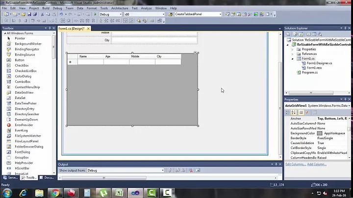 C# windows form for all screen size With resize Controls and Positioning