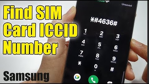 Hoe u het ICCID-nummer van uw simkaart op een Samsung-telefoon kunt vinden