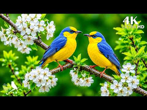 🐦 Relaxing Bird Sounds & Piano Music 🌿 Calm Mind, Stress Relief & Inner Peace