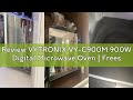 Review VYTRONIX VY-C900M 900W Digital Microwave Oven | Freestanding Microwave with 5 Power Levels, C