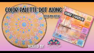 Color Palette Dot Along SUNSET HARBOR