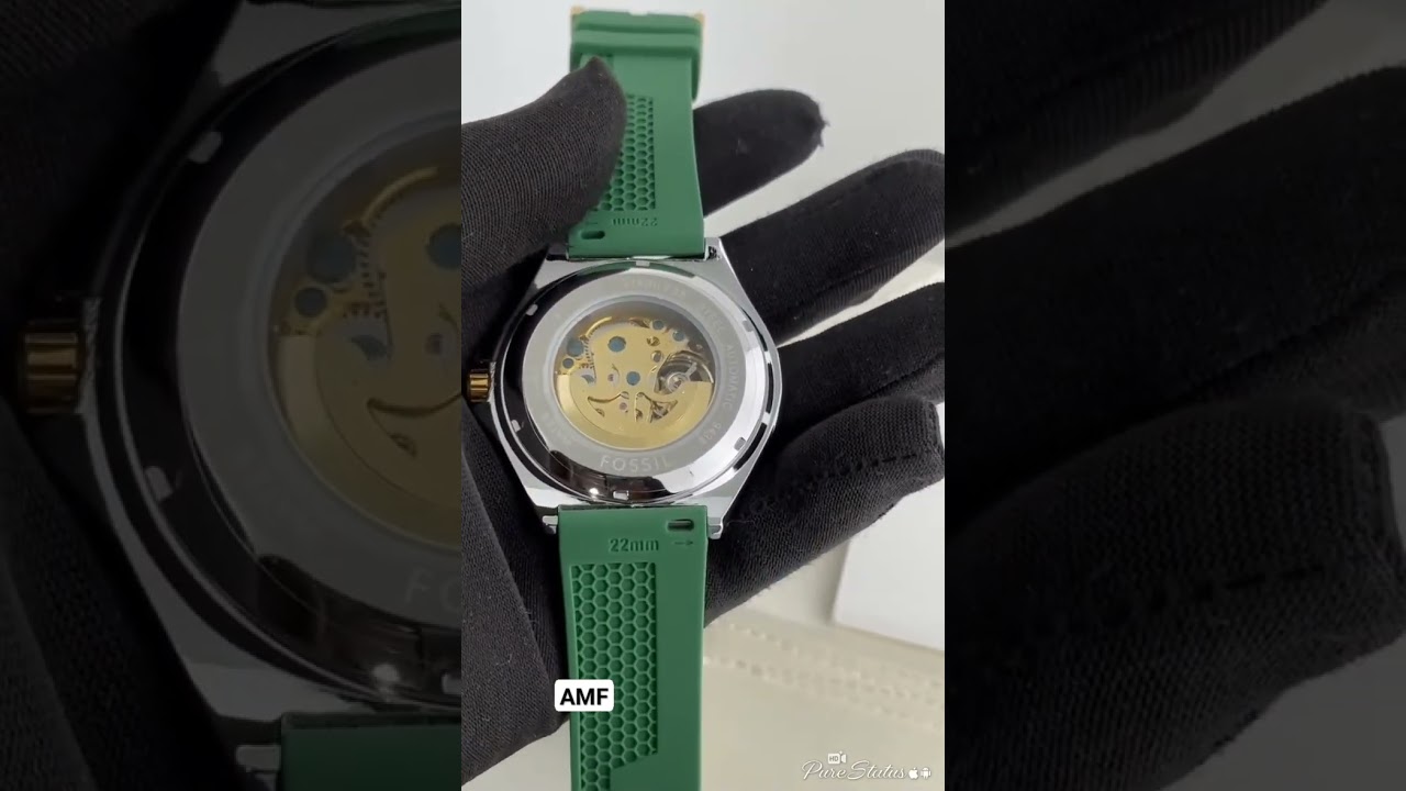 Modern style Unveiling the captivating precision of my Fossil 