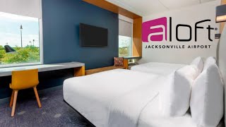 Aloft Jacksonville Airport Hotel Room Tour