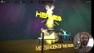I gave my Hermes agent a 3D world to play in. Here's what it built.