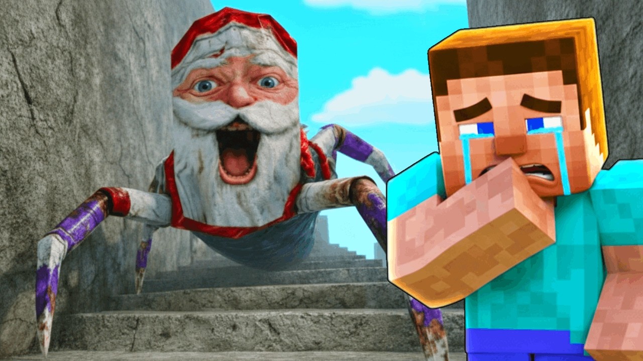 Goo goo GAGA É O PAPAI NOEL MEME mais ASSUSTADOR do ROBLOX
