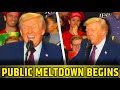 Donald Trump PANICS on Stage | Small Crowd, Speech Collapse &amp; Epstein Files EXPOSED