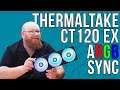 Say Goodbye To Cables With Thermaltake Ct120 Argb Sync Rgb Fans!