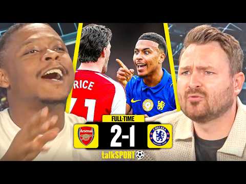 "WE DON'T KNOW YOU!" Full Last 10 minutes as Arsenal 2-1 Chelsea gets HEATED!