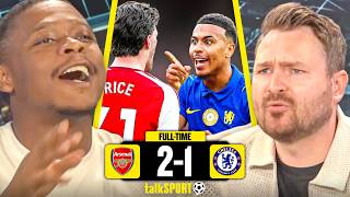 WE DON'T KNOW YOU! Full Last 10 minutes as Arsenal CLING ON against Chelsea!