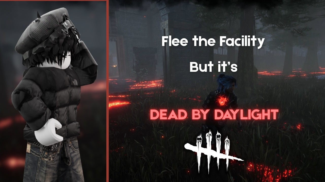 FLEE THE FACLITY BUT ITS DEAD BY DAYLIGHT || SURVIVOR GAMEPLAY