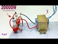 I make free electricity generator energy use plague and transformer at home