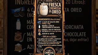 RECETA DE NEGOCIO *5 #mexico #receta #aguasfrescas #business #money #business #food #shorts #video