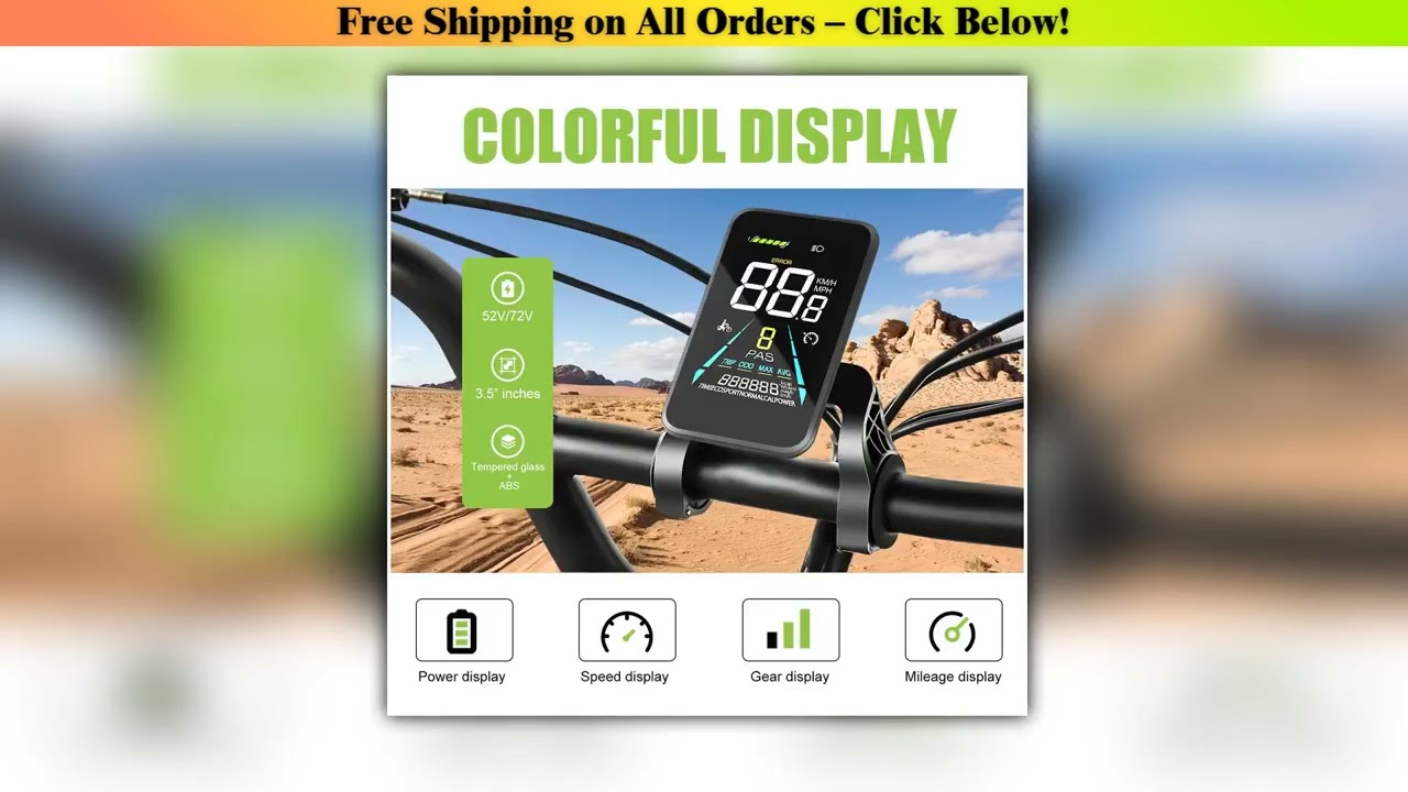 ebike conversion Kit 52V 2000W ebike kit 72V 3000W Rear Motor Wheel Hub Motor 1.75- 3.0Tire