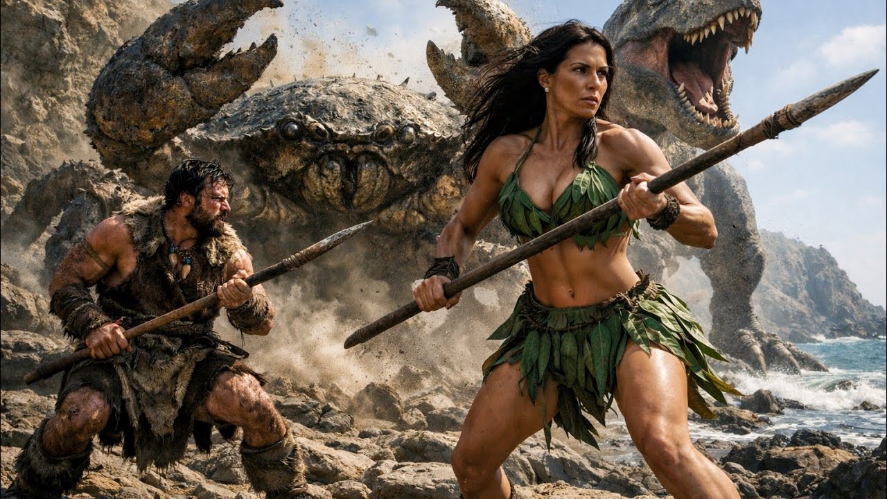 Millions of Years Ago | Tyrant Giant Crab Attack on Early Humans — Prehistoric Survival Story