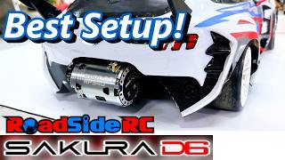 The BEST Sakura D6 configuration!!  LRR Idler Gear setup INSTALL and TEST