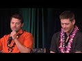 HonCon Jensen Ackles and Misha Collins FULL Panel 2017