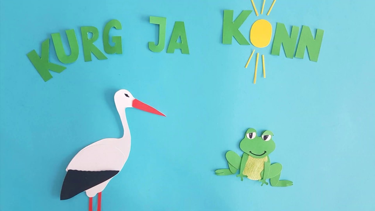 Kurg ja konn animated music video Lagle Marie Tamm