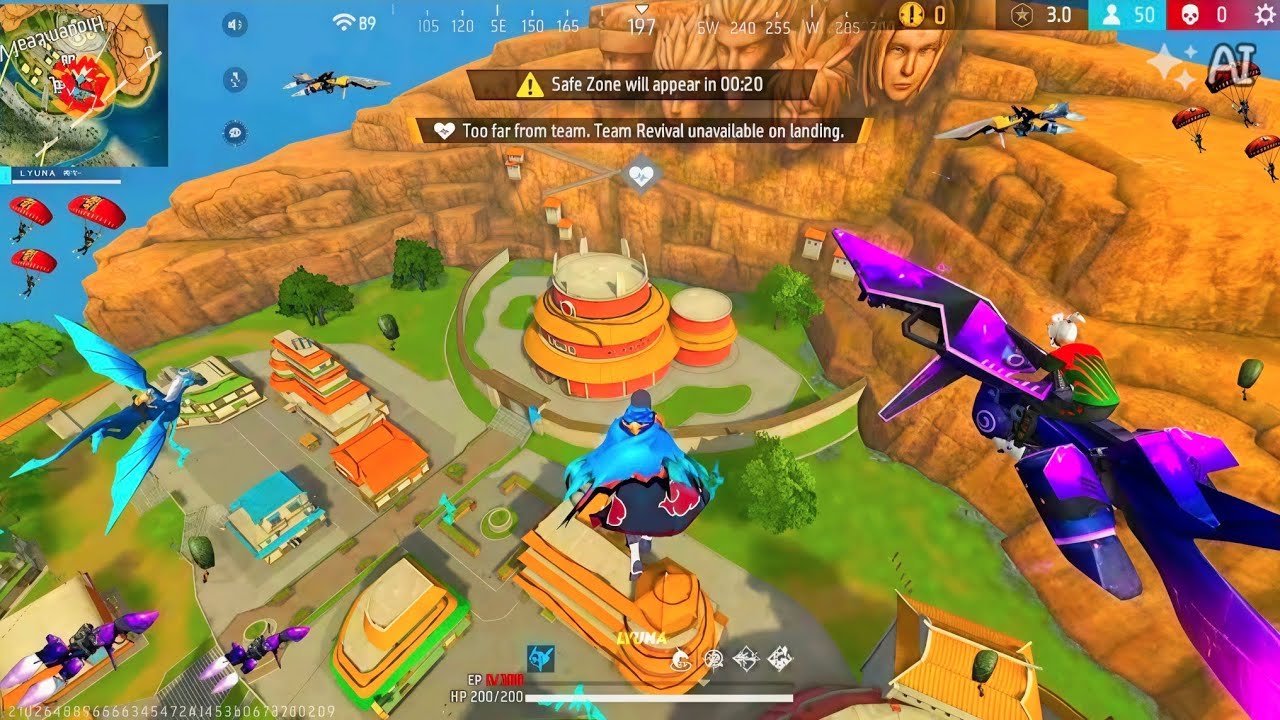 JIRAIYA💪99% Headshot🎯34 Kill⚡| Solo Vs Squad Full Gameplay