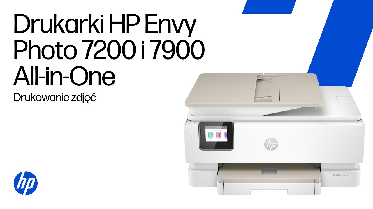 Drukowanie zdjęć za pomocą aplikacji HP | Drukarki HP Envy Photo serii 7200 i 7900 All-in-One