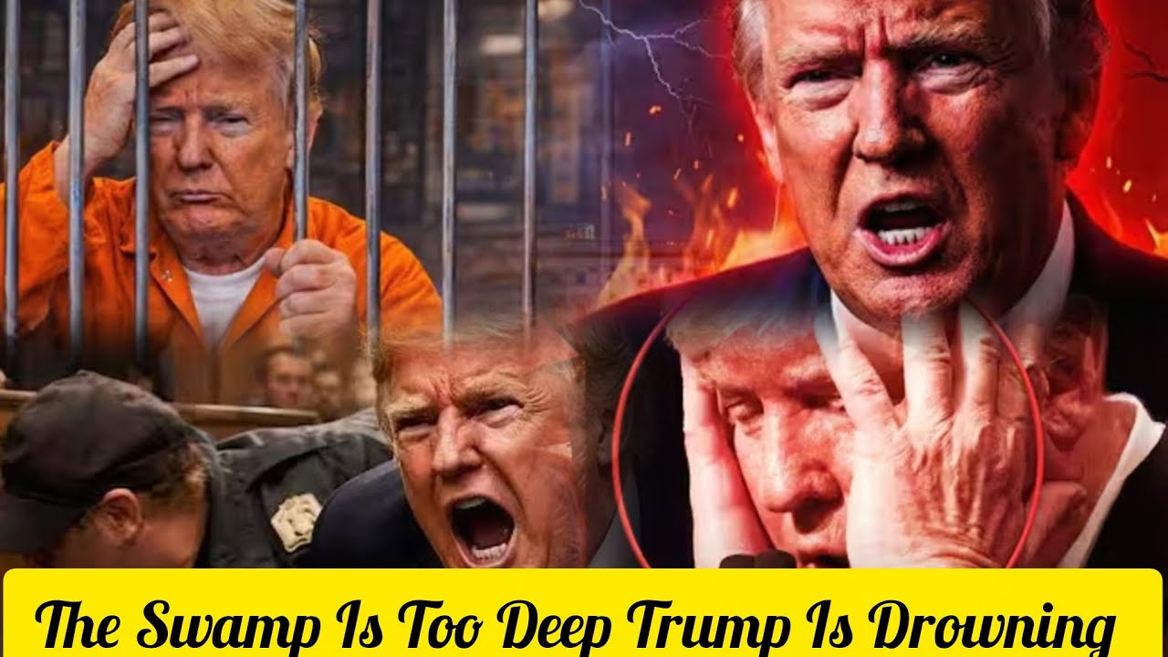 The Swamp Is Too Deep For Trump He Is Drowning.