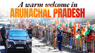 Itanagar Greets Pm Modi With Overwhelming Love