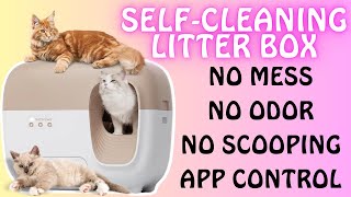 PetSnowy for OdorFree Pet Scooping! PETSNOWYSNOW⁺ SELFCLEANING LITTER BOX Pet Snowy Review