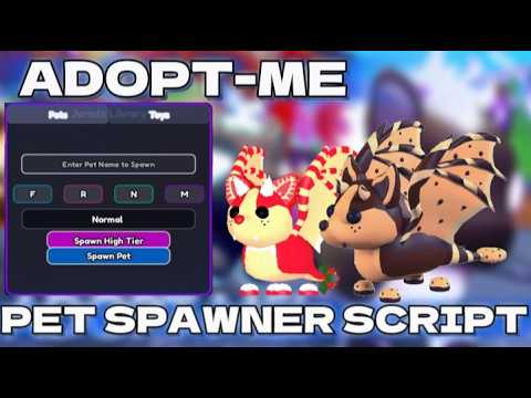 ️WINTER UPDATE ️ Adopt me NEW PET SPAWNER (TRADEABLE & KEYLESS) | Adopt ...