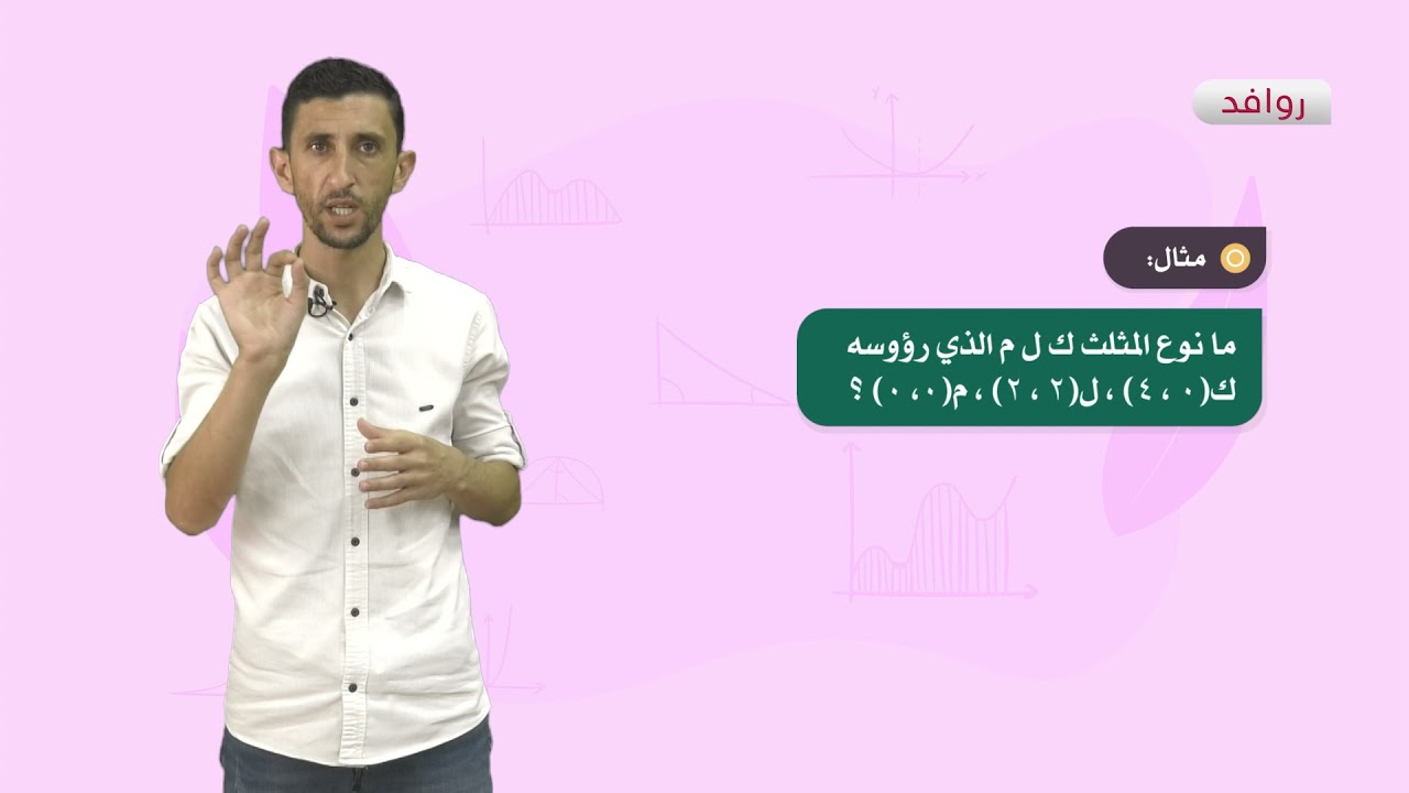 الرياضيات 9 - فصل 1 | المسافة بين نقطتين وإحداثيات منتصف القطعة المستقيمة