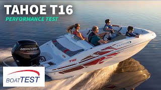 Tahoe T16 (2019-) Test Video - By BoatTEST.com