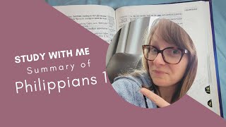 PHILIPPIANS 1 | Bible Study With Me | Free Printable Study Guide