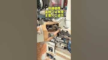 CNC Double Ended Mortising and Tenon#wood#furniture#machine#shorts