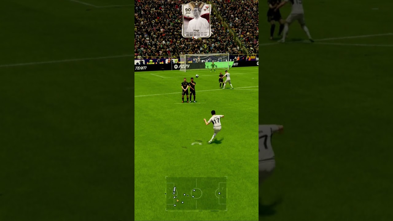 Scored an insane freekick with dynasties icon Hagi 🔥. 
