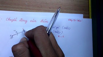 Cơ Lý Thuyết-  Chuyển động cơ bản của điểm.