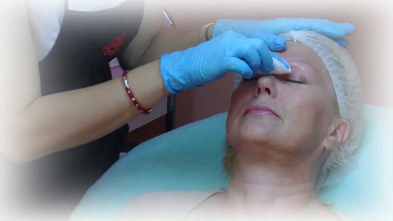 Hand method Eyebrows Permanent Makeup, Embroidery Eyebrows tattoo. Microblading.